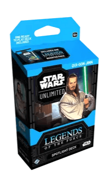 Star Wars Unlimited: Legends of the Force Spotlight Deck Qui-Gon Jinn